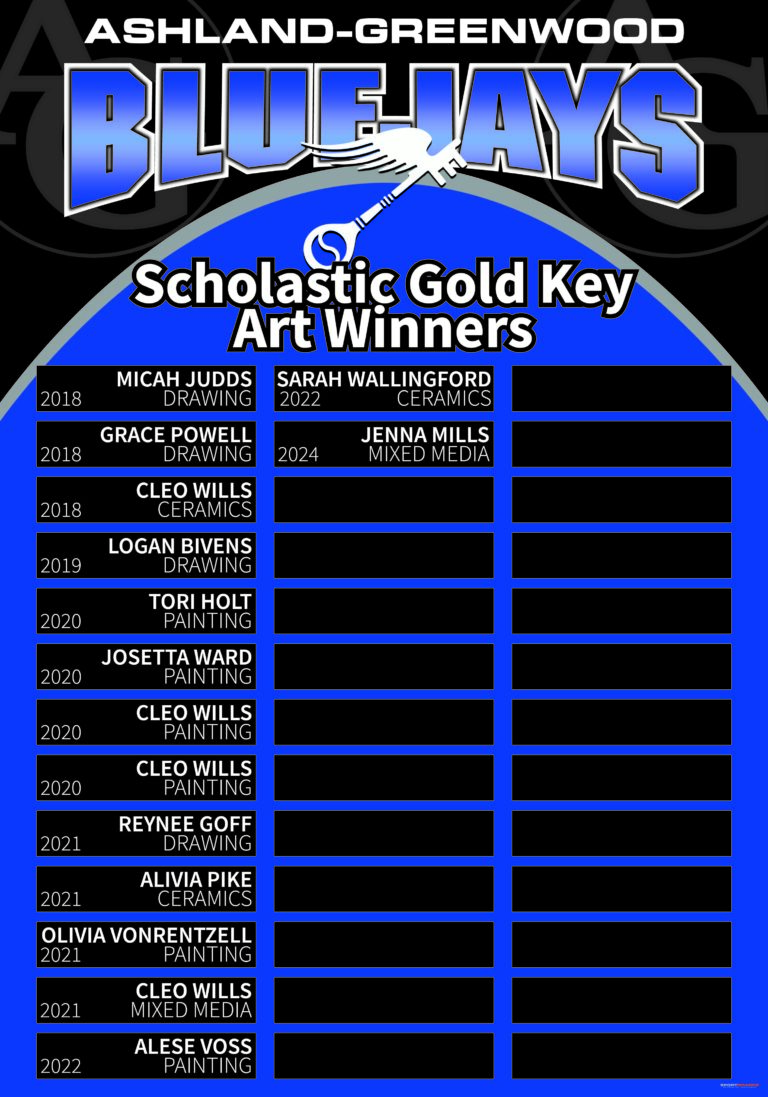 Ashland Gold Key Winners